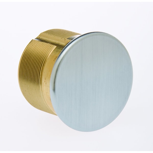 1in Dummy Mortise Cylinder Bright Chrome Finish